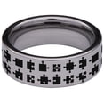 thumbnail image 4 of Jigsaw Tungsten Carbide Ring, 4 of 9