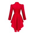 thumbnail image 6 of HXWCHs Women's Gothic Tailcoat Jacket Elegant Long Sleeve Attire XS Red, 6 of 7