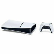 PlayStation 5 Digital Slim Console + PlayStation 5 DualSense Wireless Controller - Includes PS5 Console & DualSense Controller - 16GB RAM 1TB SSD - Custom Integrated I/O - Up to 120fps @ 120Hz