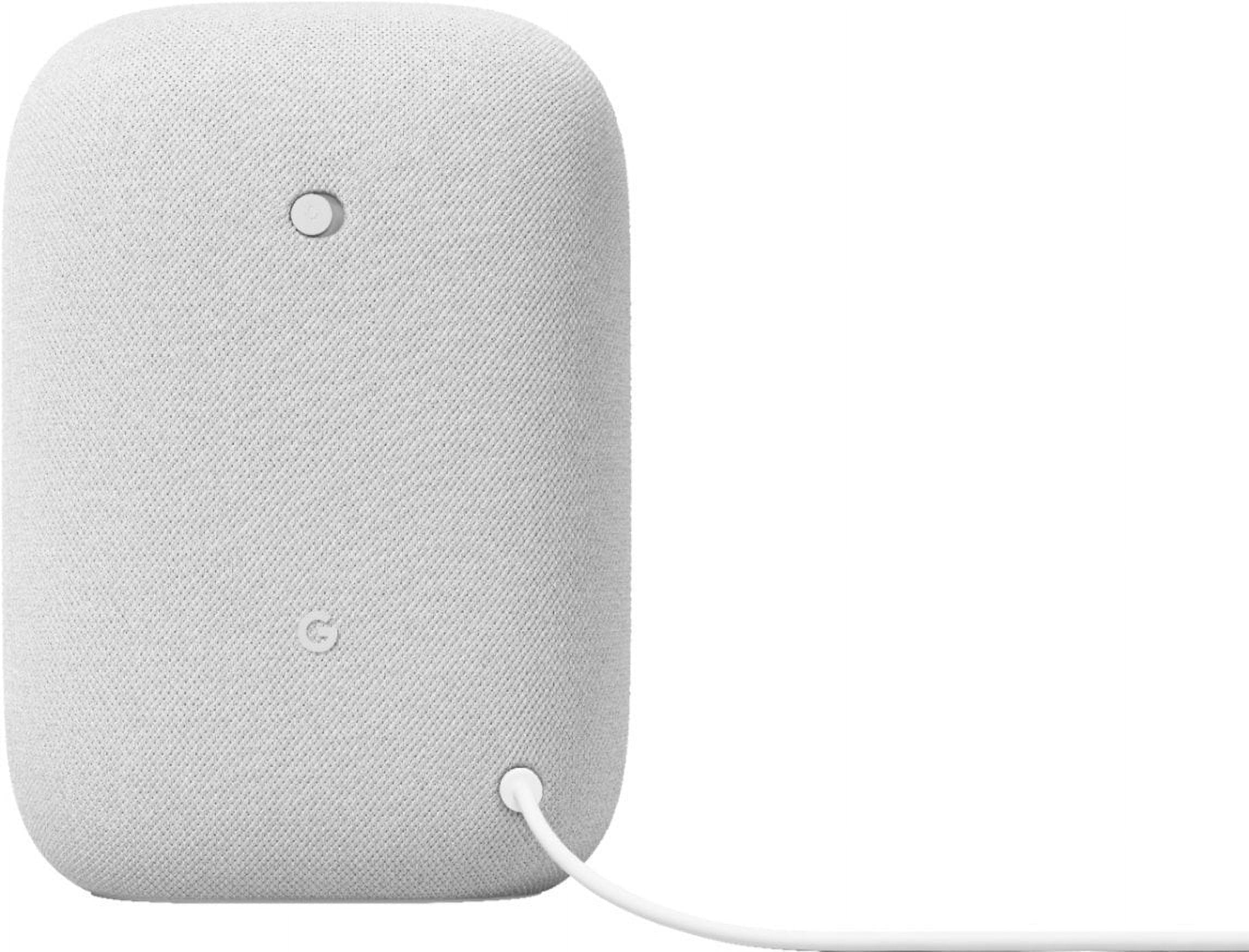 Google Nest Audio Chalk 新品未開封 スマートスピーカー Google Nest Audio Smart Speaker, Chalk, Crisp Vocals, Powerful