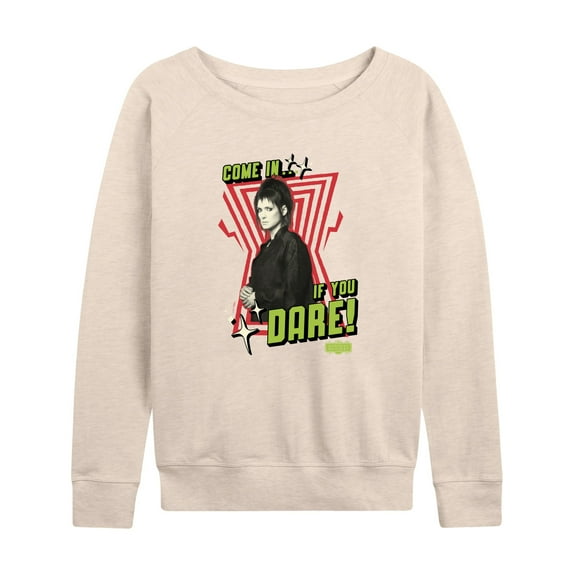 Beetlejuice BeetleJuice - Lydia Deetz Come In If You Dare - Women's French Terry Long Sleeve Shirt