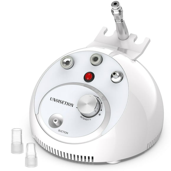 At-home Microdermabrasion Machine, UNOISETION 2 in 1 Dermabrasion Facial Machine for Exfoliation & Blackhead Removal, Diamond Micro Dermabrasion Mach