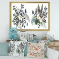 thumbnail image 3 of Designart 'Plumeria Frangipani Flowers With Tropical Bouquets' Traditional Framed Art Print, 3 of 4
