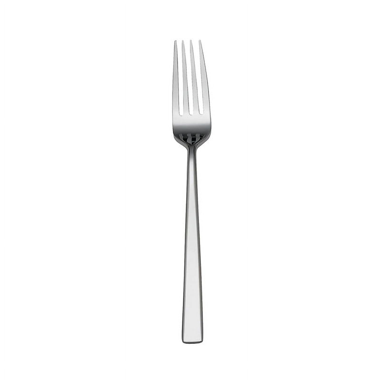 Hammered Antique Finish Dinner Forks - Set Of 4, 18/10 Stainless Steel, 7-7/8 Inches, Matte Satin Look - View #8