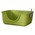 thumbnail image 2 of Open Litter With Large Cat Litter Pan With High Walls & Tracking Rim Easy Clean Crib Durable Litter Container For Small & Big Cats (5styles) 40x30x17cm, 2 of 4