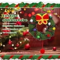 thumbnail image 2 of Christmas Crochet Kits for Beginners, Complete Wreath Craft Decor DIY Crochet Kit Craft Knitting Kit with Crochet Hooks Yarns Step-by-Step Video Tutorials DIY Gift Deco for Adults Kids, 2 of 6