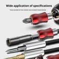 thumbnail image 3 of 4 Drill Bit Extension,2025 New Magnetic Hex Bit Extension Holder,Drill Screwdriver Bit Holder Extender,1/4 Inch Hex Shank Quick Release Extension Adapter,Fit for Impact Driver Bits, 3 of 8
