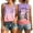 ZA Hot Pink, variant on HCYSFG Womens Life Is Too Short Letter Tank Tops V Neck Sleeveless Humorous Beach Theme Relaxed Fit Cami Tops Casual Shirts