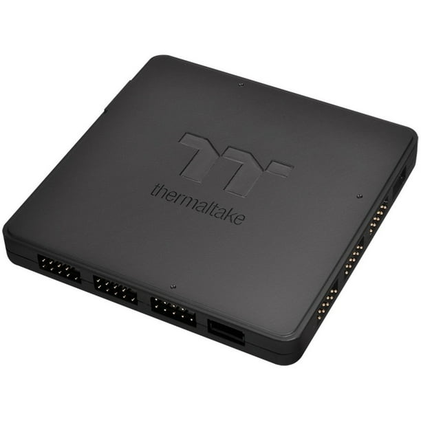 Thermaltake Tt Sync Sata Powered 9 Port Addressable Led Controller Tt Premium Edition Compatible With Asus Aura Sync Gigabyte Rgb Fusion And Msi Mystic Light Sync Cl O015 Pl00bl A Walmart Com Walmart Com Thermaltake Tt Sync Sata Powered 9 Port Addressable Led Controller Tt Premium Edition Compatible With Asus Aura Sync Gigabyte Rgb Fusion And Msi Mystic Light Sync Cl O015 Pl00bl A Walmart Com Walmart Com