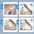thumbnail image 4 of Waterless White Shoe Cleaner Foam 200ml, No Wash Needed, Stain Remover for White Sneakers, Prevents Yellowing, Gentle on Multiple Materials, 4 of 6