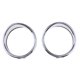 thumbnail image 5 of Luces Auxiliares Adornos Bridas de Sujeción 4.72 x 2.16 Pulgadas para Motocicletas Sunnimix Trim Ring Visor, 5 of 7