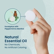 Body Restore 3 Count Shower Steamers for Aromatherapy, Essential Oils, Eucalyptus