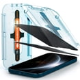 thumbnail image 1 of Protector de pantalla Spigen Glastr EZ FIT Privacy para iPhone 12 Pro Max, 1 of 8