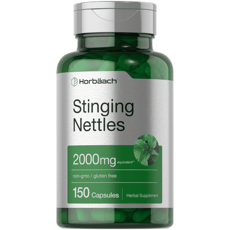 Stinging Nettle Capsules 2000mg | 150 Count | Herbal Leaf Extract Supplement | By Horbaach
