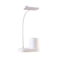 thumbnail image 1 of Luz De Mesa Blanca 20 Led 1200Mah Usb Recargable Con 3 Modos De Iluminación Pen Container Lámpara Flexible Agujero Lámpara De Lectura De Escritorio Inevent HA017091-00, 1 of 7