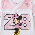 thumbnail image 6 of Disney Minnie Mouse Girls Soccer Jersey & Shorts Set, Pink 2-Piece Outfit, Toddler & Little Girls Sizes 2T-6X, 6 of 7