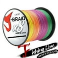 thumbnail image 2 of 300m 8 Strand Japan Super Strong Fishing PE Braided Line Multifilament Braid Thread 8 Braid 18LB 22lb 35lb 87LBS Yellow X8-300M-0.50MM-87LB, 2 of 6