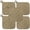 Sand/Tan, variant on 5Pcs Kitchen Pot Holders Set Heat Resistant Pure Cotton Potholders Kit Trivets Large Coasters Hot Pads Pot Holders for Everyday Cooking and Baking by 6.5 x 6.5 Inch,Multicolor
