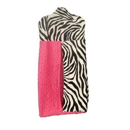 Ozark Mountain Kids Hot Pink Zebra Diaper Stacker