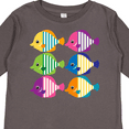 thumbnail image 4 of Inktastic Tropical Fish Lover Girls Long Sleeve Toddler T-Shirt, 4 of 5