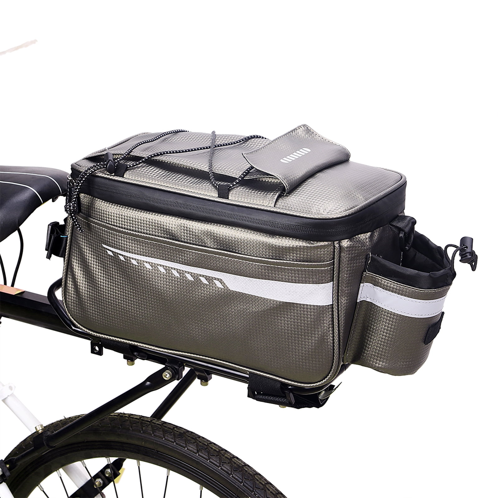 Waterproof Bike Trunk Bag Bicycle Rear Rack Seat Luggage Storage Pouch Pannier 