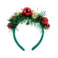 thumbnail image 2 of YIMWNYI Christmas Headband, Plastic Holiday Headband, Cute Party Decoration Headband, Festive Hair Accessory, Comfortable Elastic Headwear, Versatile Christmas Decor, Holiday Party Hair Ornament, 2 of 6