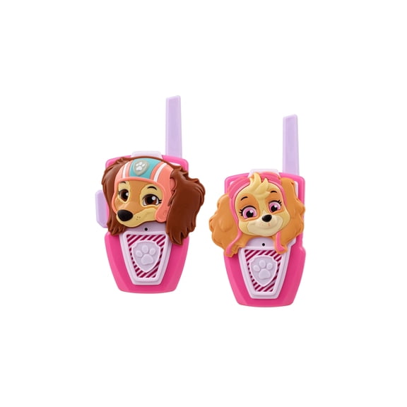 eKids Paw Patrol Skye & Liberty Walkie Talkies for Kids, Indoor and Outdoor Toys For Fans of Paw Patrol Toys