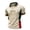 Beige#005, variant on Mexico Men's Aztec Maya Embroidered Polo Shirt Short Sleeve Mexican Flag Green Red Side Panels Gold MÉXICO Logo Casual Cultural Fan Outfit