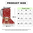 thumbnail image 6 of COEQINE Christmas Leg Cast Cover Highland Cow Outdoor Protection Leg Cover Anti Scratch Cast and Bandage Protector Easy to Clean Knee Cast Sock Christmas Gifts for Kids Girls Medium, 6 of 7