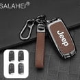 thumbnail image 1 of Funda protectora para llave de coche para Jeep Renegade Wrangler Patriot Grand Cherokee Compass Liberty WK2 KL Accessories, 1 of 4