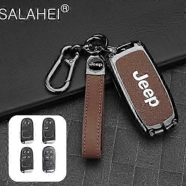 Funda protectora para llave de coche para Jeep Renegade Wrangler Patriot Grand Cherokee Compass Liberty WK2 KL Accessories