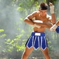 thumbnail image 5 of Tear Resistant Training Shorts Enhances Mobility Polyester Boxing Briefs For Kickboxing And Muay Thai, 5 of 5