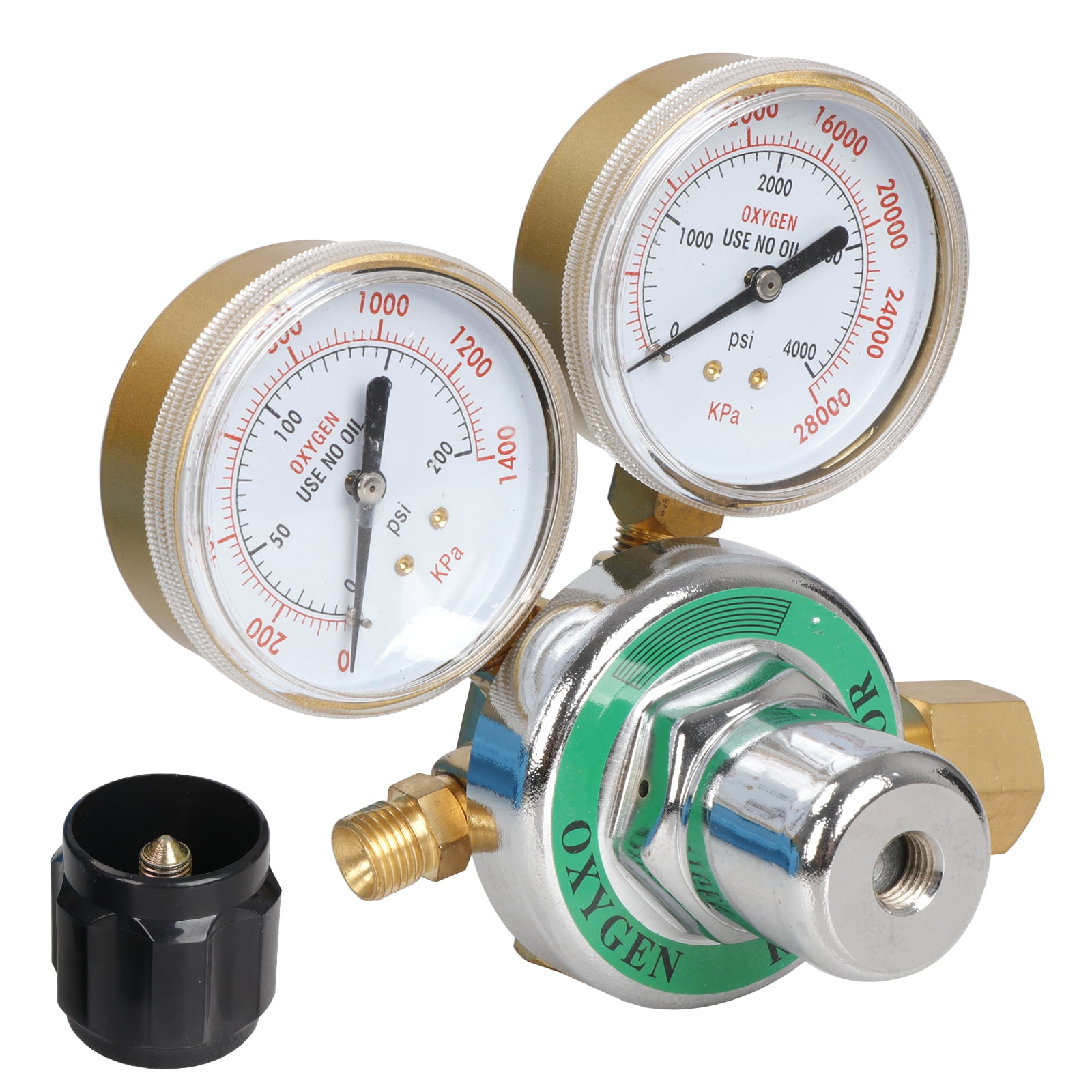 Acetylene Oxygen Weld Welding Cutting Torch Kit w//Gauges /& Goggles /& Hoses