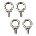 thumbnail image 2 of M8 Ring Shape Lifting Threaded Eye Bolt 304 Stainless Steel for Eye Nut Fastener-4 Pack, 2 of 4