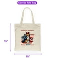 thumbnail image 5 of Republican Collie Making Woof Count Election 2024 Canvas Tote Bag Collie Dog Lover Gifts Idea Reusable Shopping Grocery Bag - 01002, 5 of 5