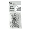 thumbnail image 2 of Cousin DIY Metal Split Ring Assortment, 4mm, 6mm, and 8mm, 240 Piece, Silver Finish, 2 of 7