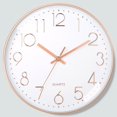 thumbnail image 1 of Reloj de pared de cuarzo de 8 pulgadas, reloj silencioso Simple, reloj de pared Digital cúbico sin agujeros, decoración del hogar, decoración para sala de estar y dormitorio, 1 of 5