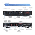 thumbnail image 5 of Sunbuck Av-298bt Amplificador De Audio Case 5 Canales 2000w, 5 of 5