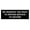 Black, variant on Basic We Reserve The Right To Refuse Service To Anyone Sign (Blue) - Small