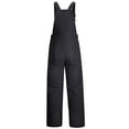 thumbnail image 4 of Bangyeer Mens Winter Insulated Ski Pants Waterproof Snow Bibs Cargo Overalls, 4 of 4