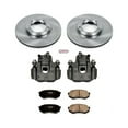 thumbnail image 2 of PowerStop Front Stock Replacement Brake Pad and Rotor Kit with Calipers Fits: TOYOTA Select Models KCOE1232, 2 of 5