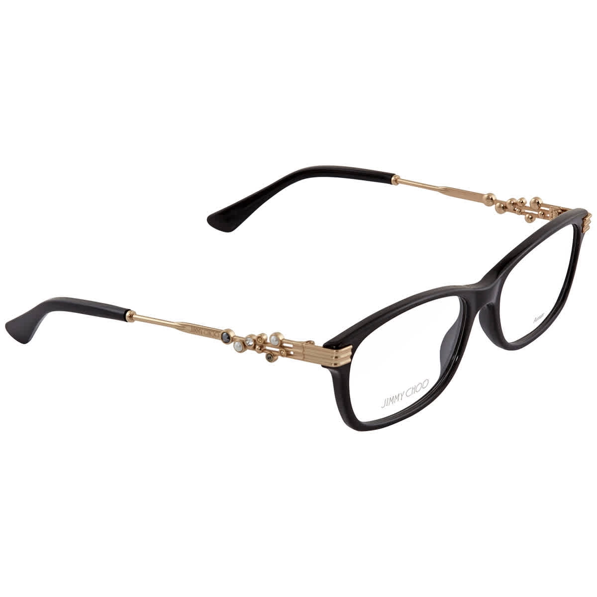 Jimmy Choo Ladies Black Square Eyeglass Frames Jc21108070054 Walmart