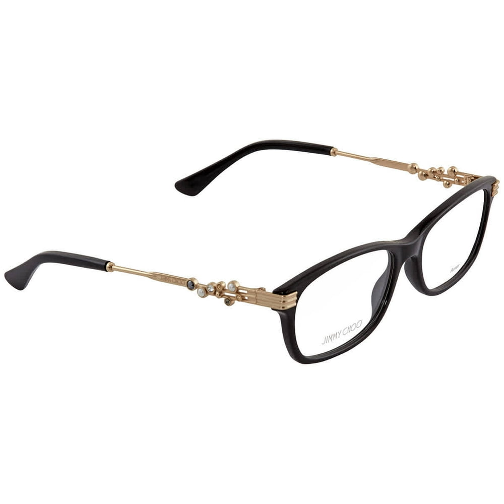 Jimmy Choo Ladies Black Square Eyeglass Frames Jc21108070054 Walmart