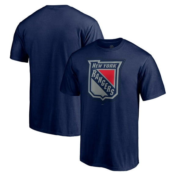 Men's Navy New York Rangers Special Edition Secondary Logo T-Shirt