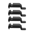 thumbnail image 4 of 4PCS Front Rear Strikers Door Lock Door Lock Rubber Fixing Parts for W123 W126 240D 280E 300D, 4 of 5