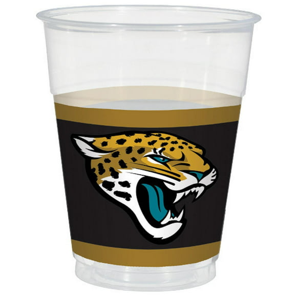 Jacksonville Jaguars NFL Pro Football Sports Banquet Party 16 oz. Plastic Cups
