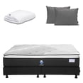 thumbnail image 1 of Colchón King Size Alaska Spring Air + Box + Protector Cloud + Almohadas 2-Pack, 1 of 9