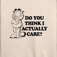 thumbnail image 3 of Garfield - Do You Think I Actually Care - Women's Lightweight French Terry Long Sleeve Shirt, 3 of 5