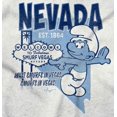 thumbnail image 2 of Las Vegas Happens Here Stays Smurfs Sweatshirt for Men or Women Brisco Brands M, 2 of 5