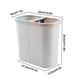 thumbnail image 3 of Amzcrzy Caja De Almacenamiento De Adornos Clasificación De Separación Húmeda Y Seca Bote De Basura Hogar Sala De Estar Grande Cocina Bote De Basura Grande Sin Tapa Contenedores De Almacenamiento Con, 3 of 6